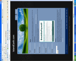 Image of rotated desktop