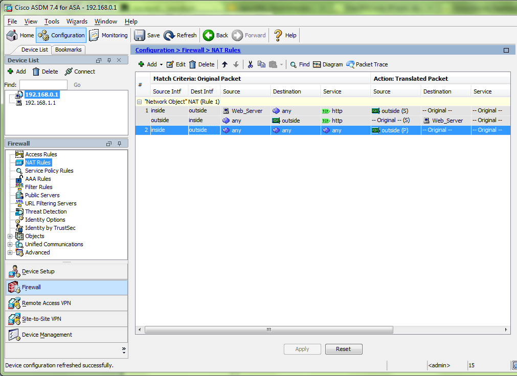 Cisco ASA 5506 (and 5505, 5510) Basic Setup – IslandEarth