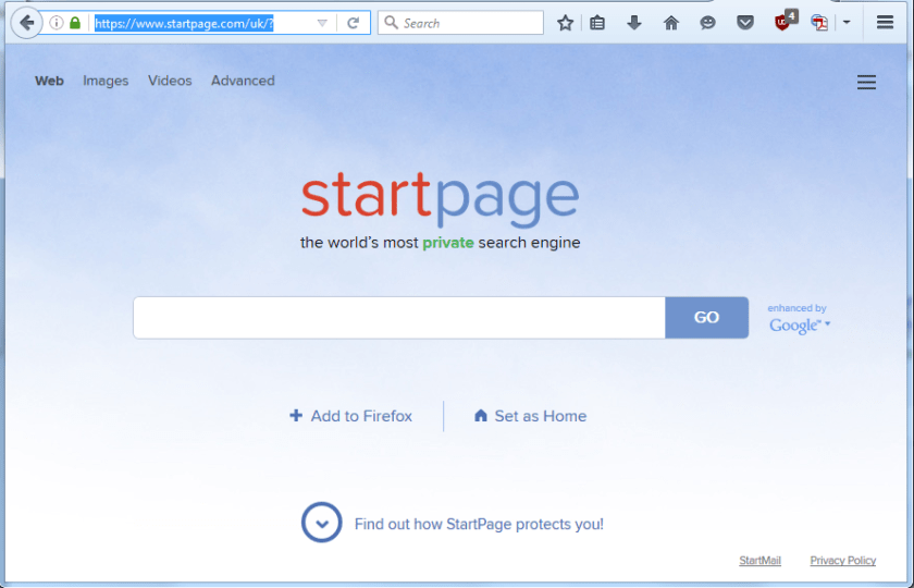 startpage
